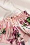 Lace Bustier Floral Bra Shorts Pajama Set - 5
