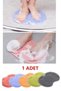 Suction Cup Bath Brush Massage Pad Back Foot Washing Tool Washcloth - 2