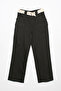 Khaki Bandolier Belted Pocket Wide Leg Trousers - 5