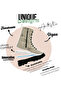 Women's Vegan Leather Beige Zippered Long Boots - There Is Always Hope Design - 8