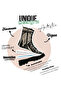Women's Vegan Leather Black Zippered Long Boots - Edvard Munch The Scream Muse Design - 7