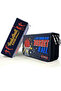 Pencil Case Basketball Kawai Organizer Pencil Case Vegan Leather Three Compartment Pen Holder Black - 2