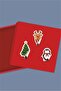 New Year Christmas Themed A5 Sticker - 4 Sheets - 3