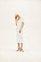 Φόρεμα Viola Ecru Rayon - 5