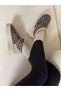 Beige Leopard Suede Snow Boots (Mini XL) Women's Boots - 6