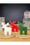 3 Pieces Deer Candle Christmas Gift Christmas Candle - 6