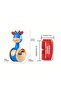 Tumbler Wobbler Sliding Deer Baby Early Education Rattle Teether 6 to 12 Months 13cm - 5
