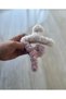 2 Pieces Women's Pearl Plush Peg Buckle 12 cm - 3
