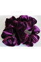 Large Size Velvet Purple Rubber Buckle - Pack of 2 Buckles004