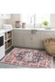 Asian Collection Antique Look Red Gray Woven Base Modern Decorative Carpet Asian44 - 4