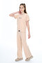 Girl's Summer Emblem Printed Tracksuit Set - 5