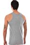 Tutku Men's Gray 3 Pack Sports Singlet Cotton Rib Singlet - 4