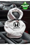 Honda Logo White Fleece - Car Gear Shift Apparel and Knob Sweat