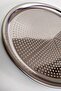 Stainless Steel Pizza Tray, Perforated Lahmacun and Pizza Pan, Oven Tray (36 cm)