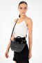 Black Floater Women's Cross Shoulder Bag 05Po24K1977