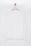 Ekru Animal Leopar Slogan Baskılı Sweatshirt TEDAW25SW00080 - 6