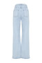 Buz Mavisi Yüksek Bel Wide Leg Geniş Paça %100 Pamuk Non-Stretch Jeans TWOSS23JE00068 - 6