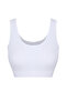 حمالة صدر بيضاء بدون خياطة/بدون خياطة وحزام سميك Bralette محبوكة THMAW22SU0027 - 10