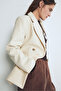 Rufus Masculine Ecru Stamp Jacket - 2