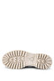 Women's Genuine Leather Navy Blue Loafers - 3