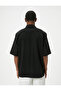 Half Zip - Short Sleevevisoron Blend Regular Fit Shirt - 4