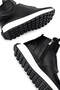 Women's Genuine Leather Black Leather Casual Boots - 6