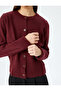 Long Sleeve Buttoned Crew Neck Sweater Cardigan - 5