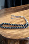 33' Hematite Rosary - Original Natural Stone, Colorfast, Dark Grey, 10 mm - 3