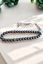 33' Hematite Rosary - Original Natural Stone, Colorfast, Dark Grey, 10 mm - 5