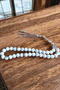 Howlite Stone Prayer Beads 33' Long Prayer Beads Original Natural Stone Quality Real Stone 8 mm Prayer Beads - 7