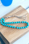 10 mm Blue Turquoise Rosary - 33' Lux, Original Natural Stone - 5