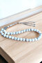 Howlite Stone Prayer Beads 33' Long Prayer Beads Original Natural Stone Quality Real Stone 8 mm Prayer Beads - 6