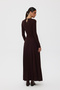 Blaivs Brown Long Sleeve Spanish Dress - 5