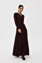 Blaivs Brown Long Sleeve Spanish Dress - 3