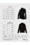 Camisole V-Neck Body Sweatshirt, Ribbed Fabric, Lycra, Brown Melange - 6