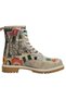 Women's Vegan Leather Multicolored Long Boots - Not Gangnam Design - 6