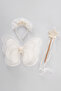 Girl's Birthday Butterfly Wing Set 5-8 Years / White Color - 2