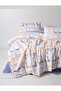 Flannel Duvet Cover Double Hayden Lilac