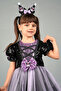 Sequin Birthday Princess Costume and Gown with Kuromi Crown Accessories - 6