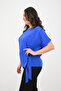 Women's Plus Size Side Lacing Detail Blouse 1860-25 - 4