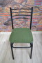 4 Pieces Iron Chair Cover Seat Cushion Jacquard Fabric - 3