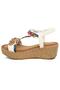 24Y155-1 White Stone Women's Sandals - 3