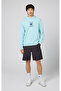 Eco Future Hooded Sweatshirt Organic Cotton Blue Men's Hooded Sweatshirt-219785-Bs017 - 7