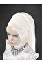 Bridalhead Off White Veil Ready Turban Ready Wrap Evening Dress Wrap - 2