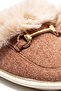 Ania Women's Buckle House Slippers Brown 36/41 - 3
