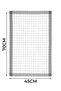 Kuşak Checkered 6-Piece Kitchen Drying Cloth, Food Cover, American Service, Colorful Set of Towels 45X70Cm - 5