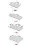 24-piece freshbox microwave and defrost safe storage container set - grey - 8