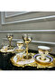 6 Pcs Titanium Gold Coffee Side Soft Drink Water Glass Hudson - 6