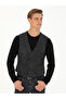 Anthracite Slim Fit Wool Blended Sports Vest 50276532-Vr006 - 2