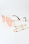 Steel Gold. Glasses Chain. Special Design Steel. Gözlük Ipi. Glasses Strap. Unisex - 2